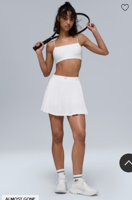 Micro Plisse Tennis Skirt