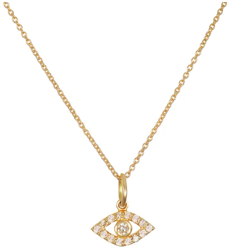 Forever Guardian 14kt Gold Diamond Necklace